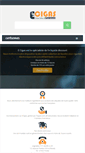 Mobile Screenshot of e-cigas.com